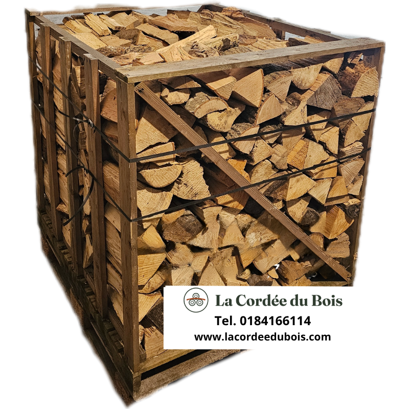 Bois dur 30 cm · Box 1,2 m³ · 1,70 stère