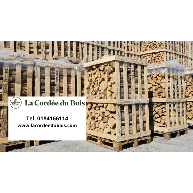 Bois dur 50 cm · Box 2 m³ · 2,50 stères