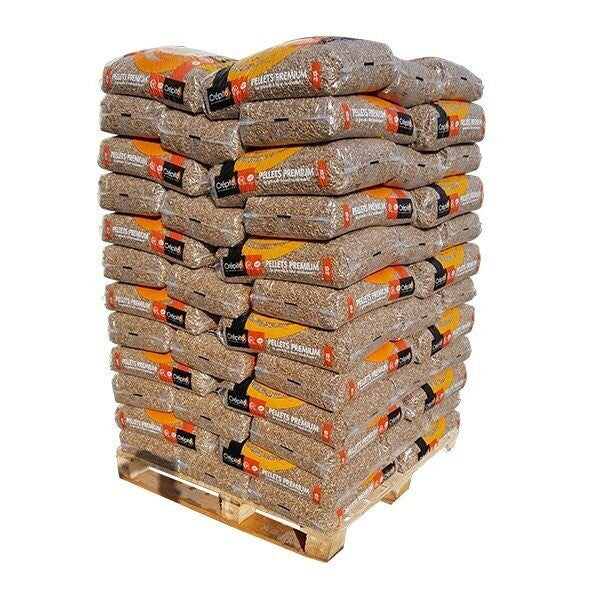 Granulés Braise · Granulés de bois · Palette 72 sacs de 15 kg