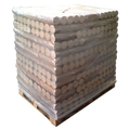 Bûches densifiées 30 cm · Palette de 104 packs · 1 004 kg