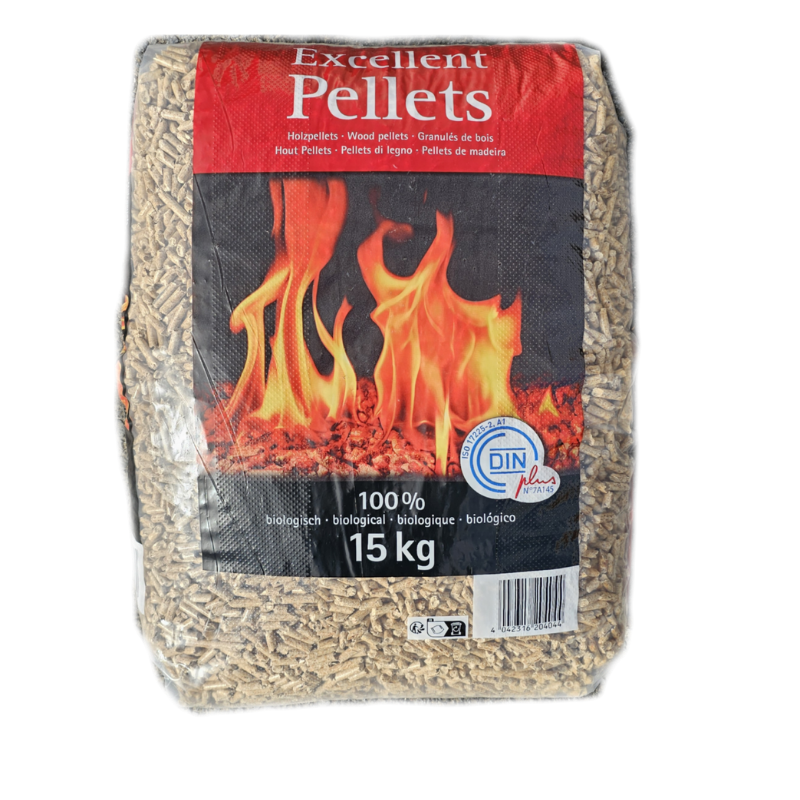 Granulés Pauls Pellets · Granulés de bois · Palette 70 sacs de 15 kg