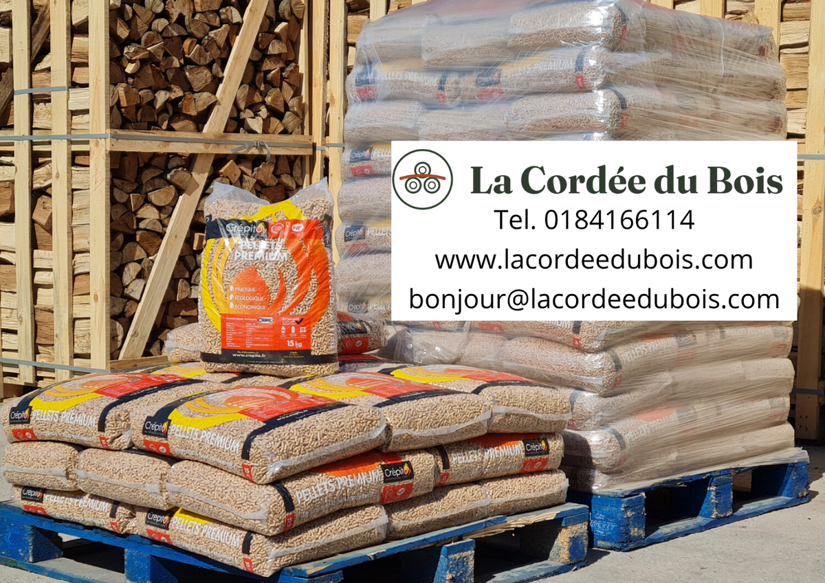 Granulés Braise · Granulés de bois · Palette 72 sacs de 15 kg
