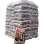 Granulés Braise Premium · Granulés de bois · Palette 70 sacs de 15 kg