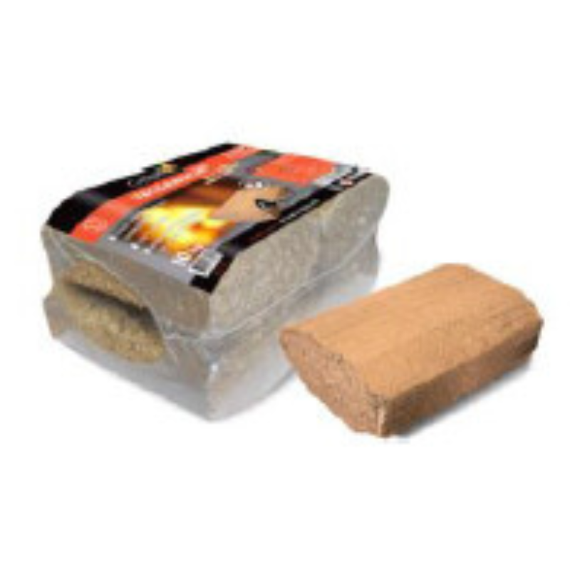 Tecsabuch · Bûches densifiées · Palette de 100 packs · 1 000 kg